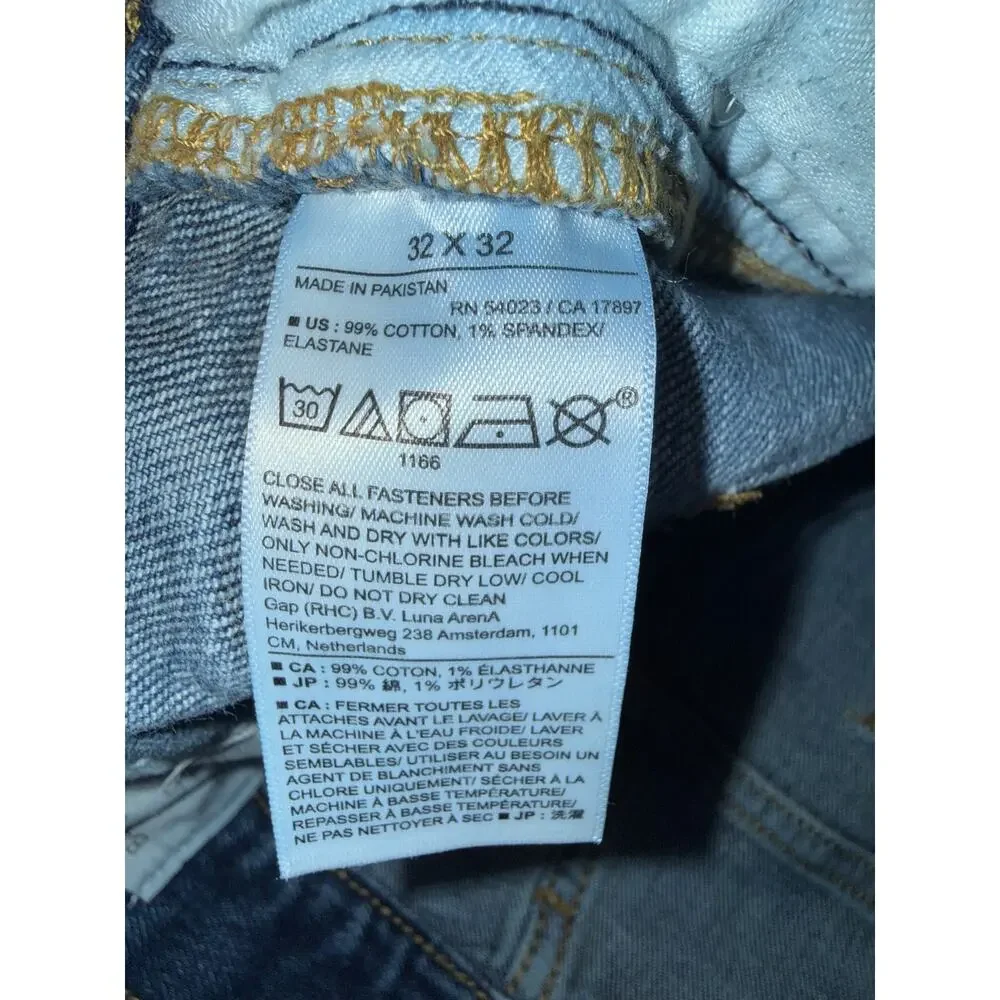 Mens Banana Republic Slim Fit‎ Jeans 32x32 Standard Denim Stretch